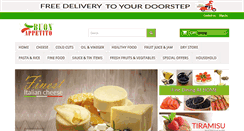 Desktop Screenshot of buonappetitofoods.com